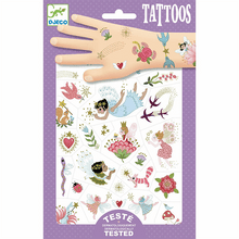 Load image into Gallery viewer, Djeco Fairy Friends Temporary Tattoos