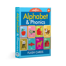 Load image into Gallery viewer, Eeboo Alphabet and Phonics Flash Cards