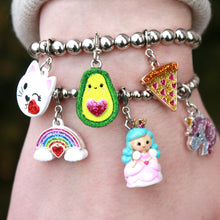 Load image into Gallery viewer, Charm It-  Glitter Rainbow Charm
