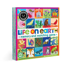 Load image into Gallery viewer, Eeboo Life on Earth Memory and Matching Game
