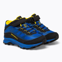 Load image into Gallery viewer, Merrell Moab SPD Mid A/C Black/Blue/Yellow
