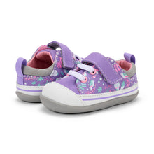 Load image into Gallery viewer, See Kai Run Stevie First Walker - Lavender Woodland