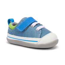 Load image into Gallery viewer, See Kai Run Stevie First Walker - Light Blue Denim
