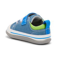 Load image into Gallery viewer, See Kai Run Stevie First Walker - Light Blue Denim