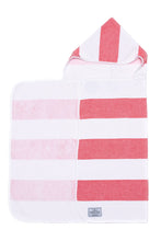 Load image into Gallery viewer, Tofino Towel Reed Kids Hooded Towel- Coral
