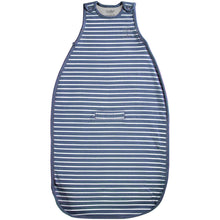 Load image into Gallery viewer, Woolino 4 Season Sleep Bag (Navy Stripes)