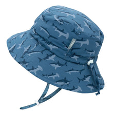 Load image into Gallery viewer, Jan & Jul Aqua-Dry Bucket Hat (Sharks)