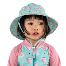 Load image into Gallery viewer, Jan & Jul Aqua-Dry Bucket Hat (Watermelons)