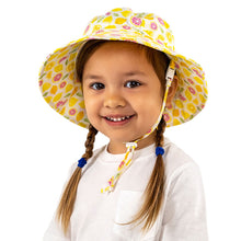 Load image into Gallery viewer, Jan & Jul Cotton Bucket Hat (Lemons)