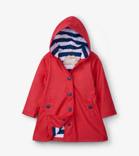 Load image into Gallery viewer, Hatley Splash Jacket Red
