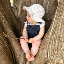 Load image into Gallery viewer, Jan & Jul Cotton Floppy Sun Hat (Cherries)