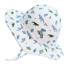 Load image into Gallery viewer, Jan & Jul Cotton Floppy Sun Hat (Dinos)