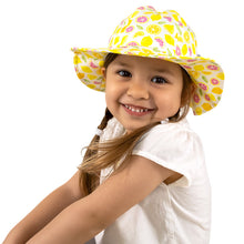 Load image into Gallery viewer, Jan & Jul Cotton Floppy Sun Hat (Lemons)