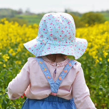 Load image into Gallery viewer, Jan & Jul Cotton Floppy Sun Hat (Retro Rose)