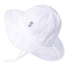 Load image into Gallery viewer, Jan & Jul Cotton Floppy Sun Hat (White Eyelet)