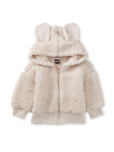 Load image into Gallery viewer, Tea Collection Bunny Ears Sherpa Baby Sweater