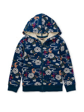 Load image into Gallery viewer, Tea Collection Good Sport Hoodie- Water Floral