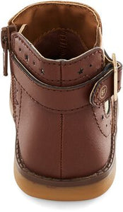 Stride Rite Agnes Brown Leather Boot