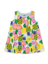 Load image into Gallery viewer, Tea Collection Trapeze Baby Dress - Tropical Fruits
