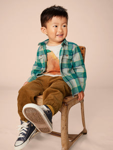 Tea Collection Corduroy Baby Pants - Acorn