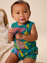 Load image into Gallery viewer, Tea Collection Sleeveless Baby Romper - Brazilian Animals
