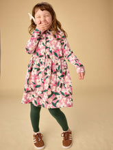 Load image into Gallery viewer, Tea Collection Collared Shirtdress - Cherry Blossoms

