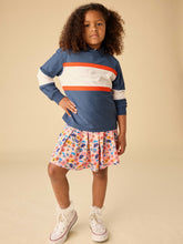 Load image into Gallery viewer, Tea Collection Colorblock Rugby Top - Naval Blue
