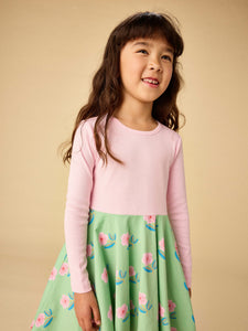 Tea Collection 360 Twirl Baby Dress - Cherry Blossom