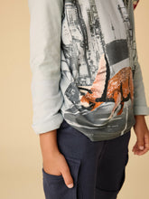 Load image into Gallery viewer, Tea Collection Long Sleeve Graphic Tee - Dino in Seoul
