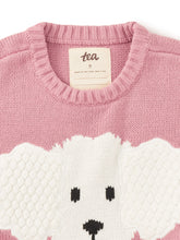 Load image into Gallery viewer, Tea Collection Fluffy Puppy Sweater - Hydrangea
