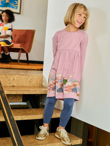Tea Collection Skirted Dress - Tiger Story
