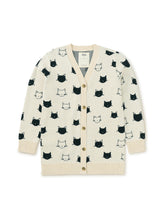 Load image into Gallery viewer, Tea Collection Long Iconic Cardigan - Turkish Cats
