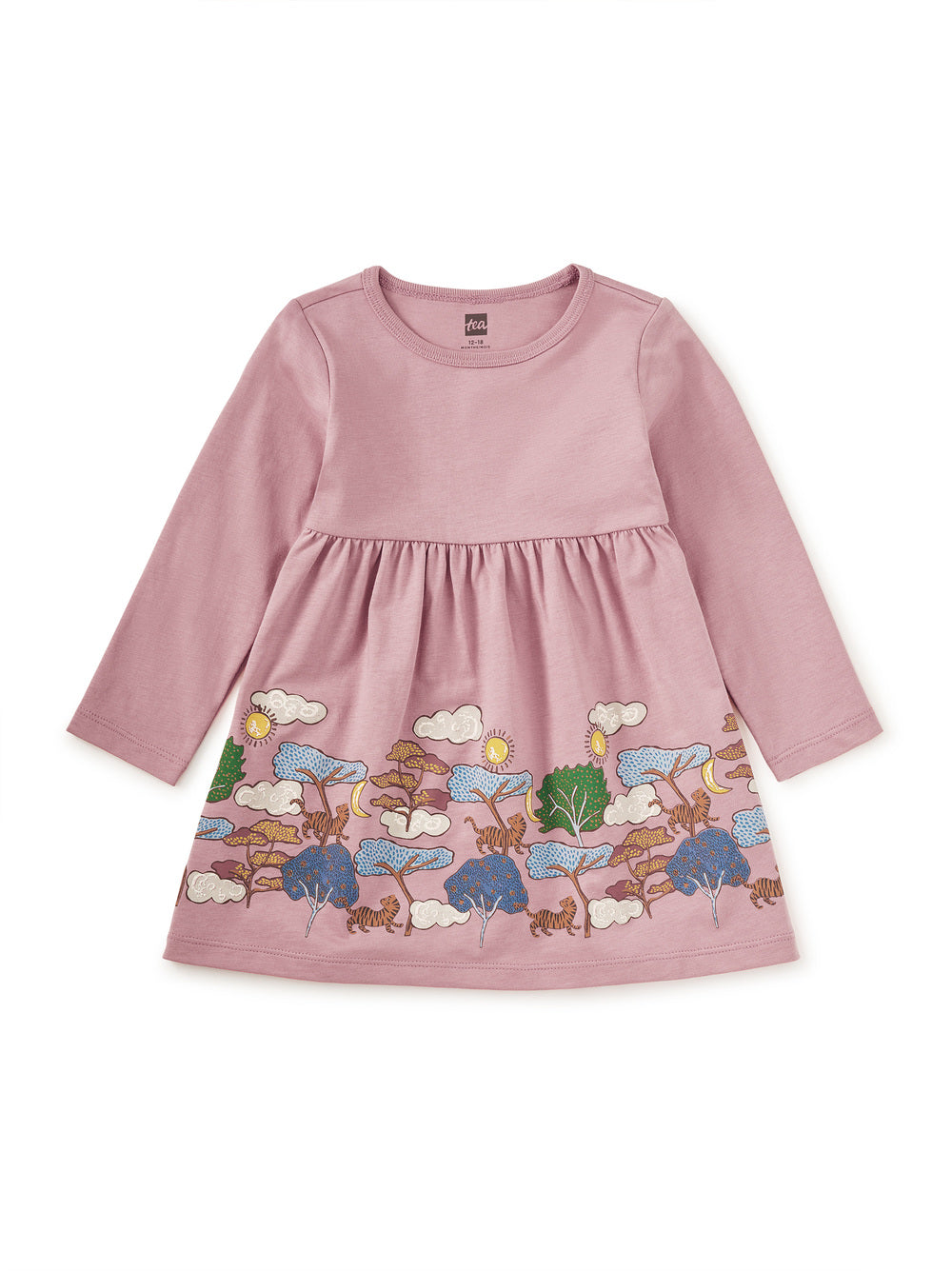 Tea Collection Skirted Baby Dress - Tiger Story