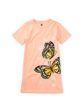 Load image into Gallery viewer, Tea Collection T-Shirt Dress - Monarch Butterfly
