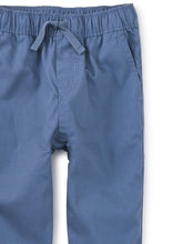 Load image into Gallery viewer, Tea Collection Woven Baby Joggers - Coronet Blue
