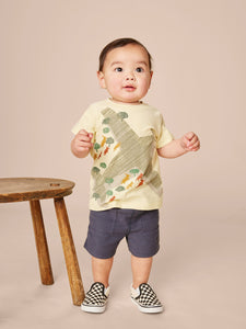 Tea Collection Playwear Baby Shorts - Indigo