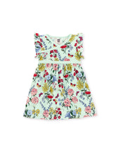 Load image into Gallery viewer, Tea Collection Wrap Neck Baby Dress - Lyrical Floral
