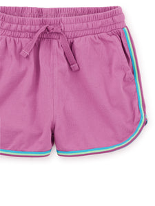 Tea Collection Rainbow Track Shorts - Mulberry
