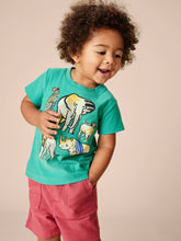 Load image into Gallery viewer, Tea Collection Big Five Graphic Baby Tee - Viridis
