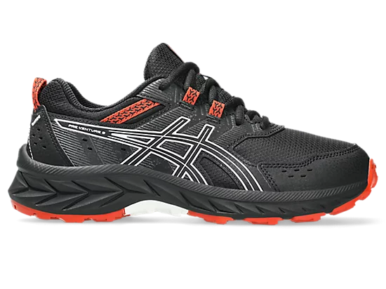 NEW! Asics Pre Venture 9 GS - Black/White