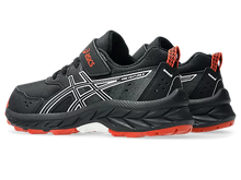 Load image into Gallery viewer, NEW! Asics Pre Venture 9 PS (Velcro) - Black/White
