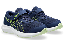 Load image into Gallery viewer, Asics Contend 9 PS (Velcro) - Blue Expanse/Black
