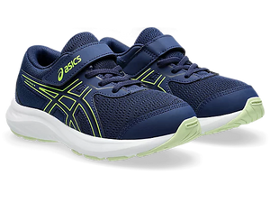 Asics Contend 9 PS (Velcro) - Blue Expanse/Black