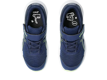 Load image into Gallery viewer, Asics Contend 9 PS (Velcro) - Blue Expanse/Black
