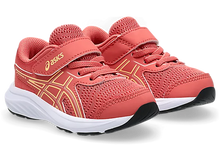 Load image into Gallery viewer, NEW! Asics Contend 9 TS (Velcro) - Pink Clay/Orange Glow

