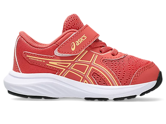 NEW! Asics Contend 9 TS (Velcro) - Pink Clay/Orange Glow