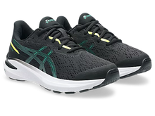 Load image into Gallery viewer, NEW! Asics GT-1000 13 GS - Black/Jasper Green
