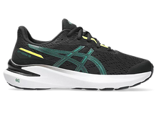 Load image into Gallery viewer, NEW! Asics GT-1000 13 GS - Black/Jasper Green
