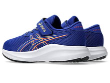 Load image into Gallery viewer, NEW! Asics Pre Excite 11 PS (Velcro) - Prussian Blue/Orange Glow
