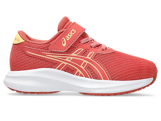 NEW! Asics Pre Excite 11 PS (Velcro) - Pink Clay/Orange Glow